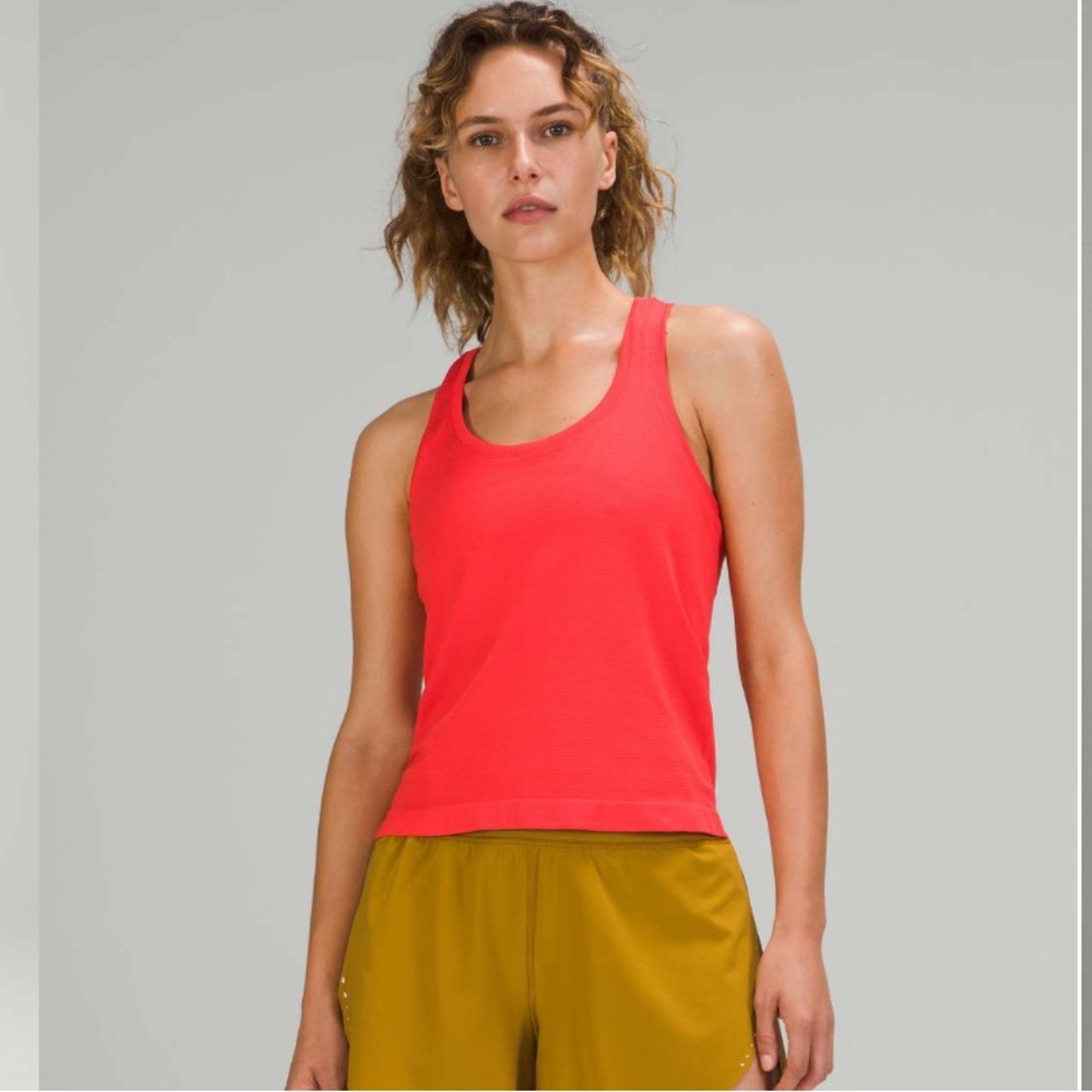 Lululemon swiftly tech tank pink punch 4
